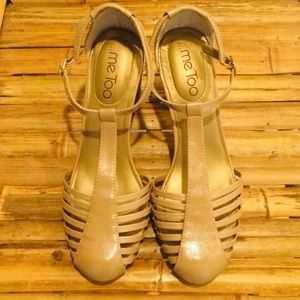 ME TOO Tan Sandals - Size 6.5